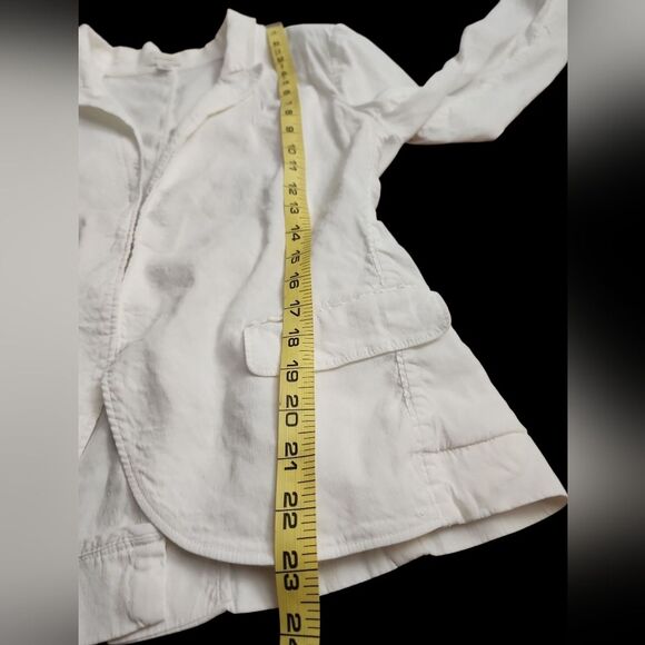 Witchery Open Blazer Sz US 10 (AU 14) Power Shoulders Lightweigth Quiet Luxury - Picture 5 of 11